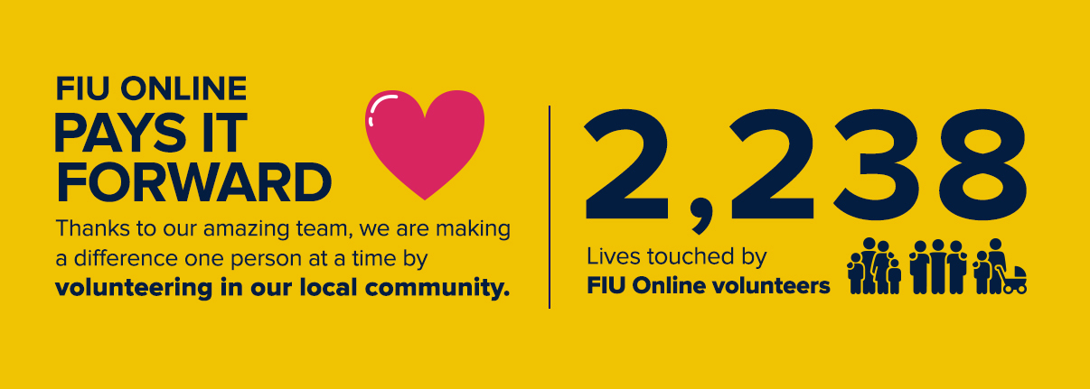 FIU Online Gives Back to Local Community
